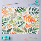 Kleurrijk Botanisch Kunstweefsel Papier (Craft)