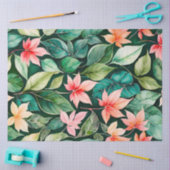 Kleurrijk Botanisch Kunstweefsel Papier (Craft)