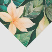 Kleurrijk Botanisch Kunstweefsel Papier (Detail)