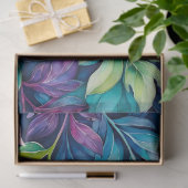 Kleurrijk Botanisch Kunstweefsel Papier (Geschenk)