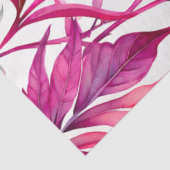 Kleurrijk Botanisch Kunstweefsel Papier (Detail)