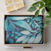 Kleurrijk Botanisch Kunstweefsel Papier (Geschenk)