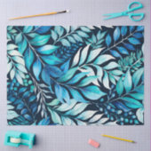 Kleurrijk Botanisch Kunstweefsel Papier (Craft)