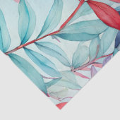 Kleurrijk Botanisch Kunstweefsel Papier (Detail)