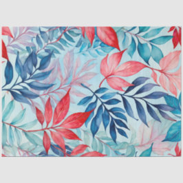 Kleurrijk Botanisch Kunstweefsel Papier