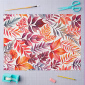 Kleurrijk Botanisch Kunstweefsel Papier (Craft)