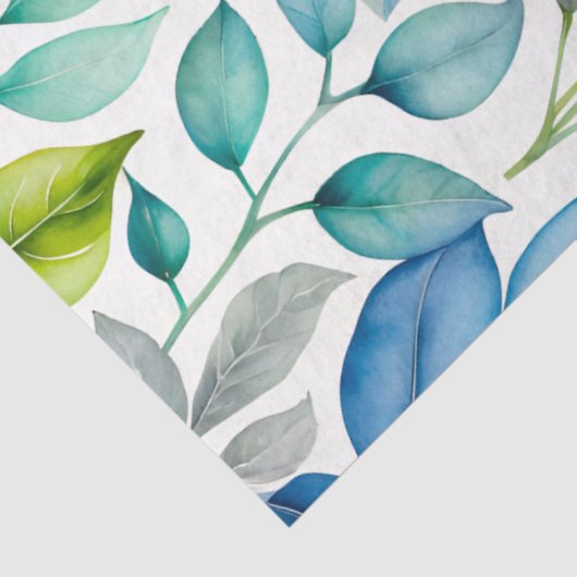 Kleurrijk Botanisch Kunstweefsel Papier (Detail)