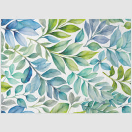 Kleurrijk Botanisch Kunstweefsel Papier