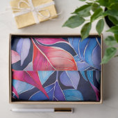 Kleurrijk Botanisch Kunstweefsel Papier (Geschenk)