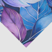 Kleurrijk Botanisch Kunstweefsel Papier (Detail)