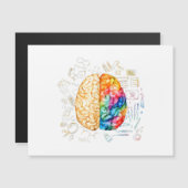 Kleurrijk brein - wetenschap en kunst - neuroweten (Voorkant / Achterkant)