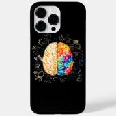 Kleurrijk brein - wetenschap en kunst - neuroweten Case-Mate iPhone case (Achterkant)