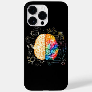 Kleurrijk brein - wetenschap en kunst - neuroweten Case-Mate iPhone 14 pro max hoesje