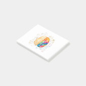 Kleurrijk brein - wetenschap en kunst - neuroweten post-it® notes (Schuin)