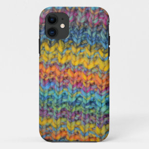 Kleurrijk breipatroondraagtas Case-Mate iPhone case