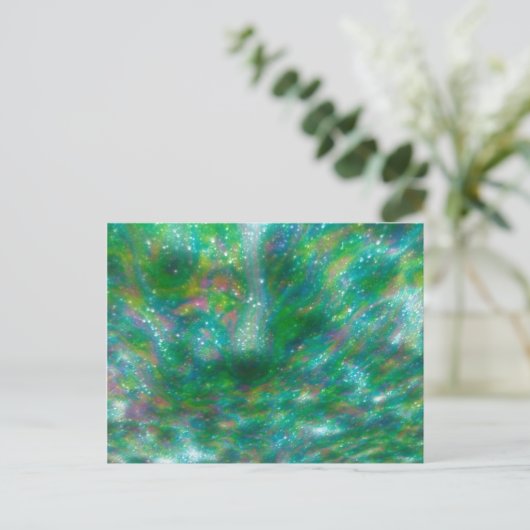 Kleurrijk Briefkaart (Staand voorkant)