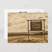 kleurrijk briefkaart (Voorkant / Achterkant)