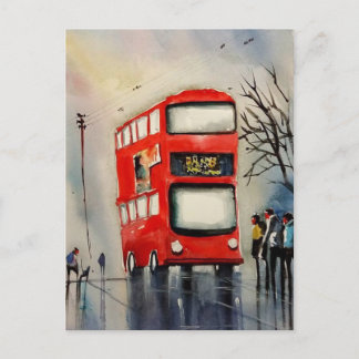 Kleurrijk briefkaart voor stadkunst #12