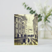 Kleurrijk briefkaart voor stadkunst #12 (Staand voorkant)