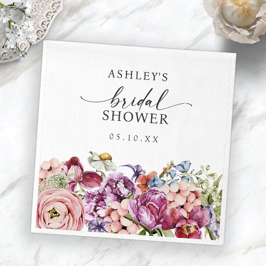 Kleurrijk Bruidsmeisje Feest Servet