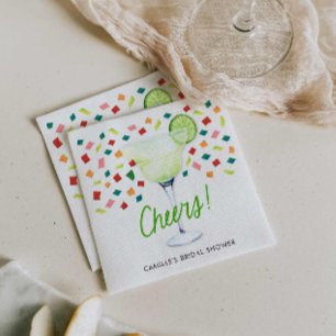 Kleurrijk Bruiloftsfeest met Fiesta-thema Servet