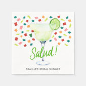 Kleurrijk Bruiloftsfeest Servet (Voorkant)