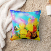 Kleurrijk bubbelkussen kussen (Deken)