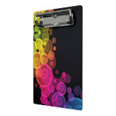 Kleurrijk bubble klembord (Angled2)