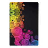 Kleurrijk bubble klembord (Achterkant)