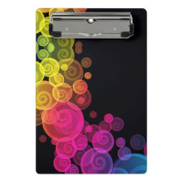 Kleurrijk bubble klembord