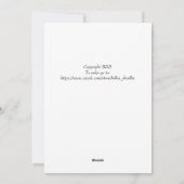 Kleurrijk Butterfly Wenskaart Feestdagenkaart (Achterkant)