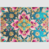 Kleurrijk Byzantijns Jewel Art Weefselpapier Tissuepapier (Voorkant)