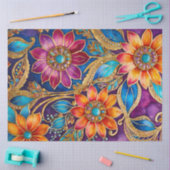 Kleurrijk Byzantijns Jewel Art Weefselpapier Tissuepapier (Craft)