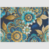 Kleurrijk Byzantijns Jewel Art Weefselpapier Tissuepapier (Voorkant)