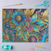 Kleurrijk Byzantijns Jewel Art Weefselpapier Tissuepapier (Craft)