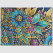 Kleurrijk Byzantijns Jewel Art Weefselpapier Tissuepapier (Voorkant)