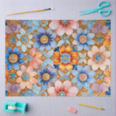 Kleurrijk Byzantijns Jewel Art Weefselpapier Tissuepapier (Craft)