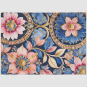 Kleurrijk Byzantijns Jewel Art Weefselpapier Tissuepapier (Voorkant)