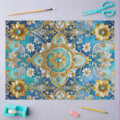 Kleurrijk Byzantijns Jewel Art Weefselpapier Tissuepapier (Craft)