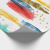 kleurrijk cadeaupapier (Hoek)