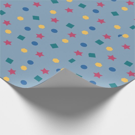 kleurrijk cadeaupapier (Hoek)