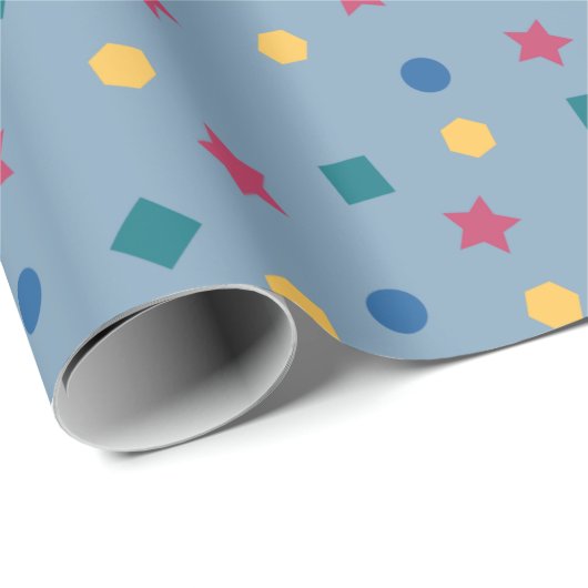 kleurrijk cadeaupapier (Rol Hoek)