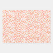 Kleurrijk cadeautje voor vingerafdrukken van dierl inpakpapier vel (Voorkant 3)