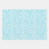 Kleurrijk cadeautje voor vingerafdrukken van dierl inpakpapier vel (Voorkant)