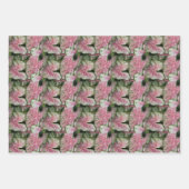 Kleurrijk Caladium laat Floral Pattern Inpakpapier Vel (Voorkant)
