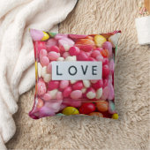 Kleurrijk Candy Liefde Bruiloft Feest Geschenk Kussen (Deken)