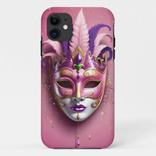 Kleurrijk carnaval masker Case-Mate iPhone case