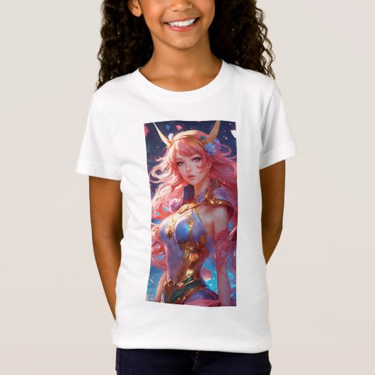 Kleurrijk Cartoon T-shirt voor kinderen (Voorkant)