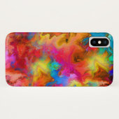 kleurrijk Case-Mate iPhone case (Achterkant (horizontaal))