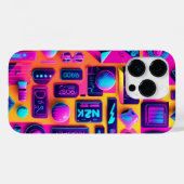 kleurrijk Case-Mate iPhone case (Achterkant (horizontaal))